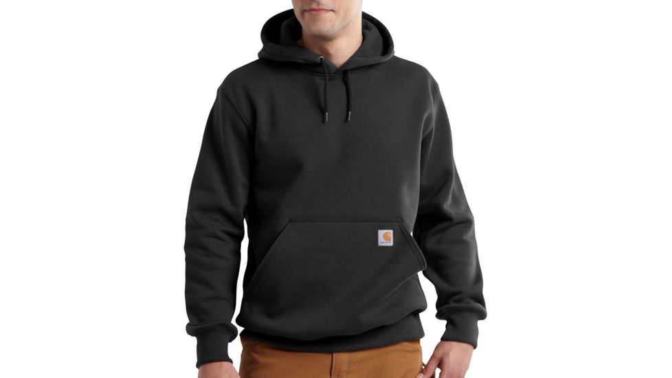 Carhartt Rain Defender Paxton Heavyweight Hooded Sweatshirt for Mens, Black, Medium/Regular 100615-001-REG-M