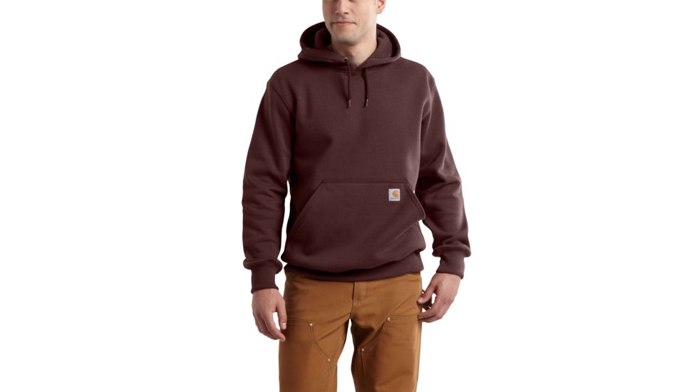 Carhartt Rain Defender Paxton Heavyweight Hooded Sweatshirt for Mens, Dark Cedar, 2XL/Regular 100615-224-REG-2XL