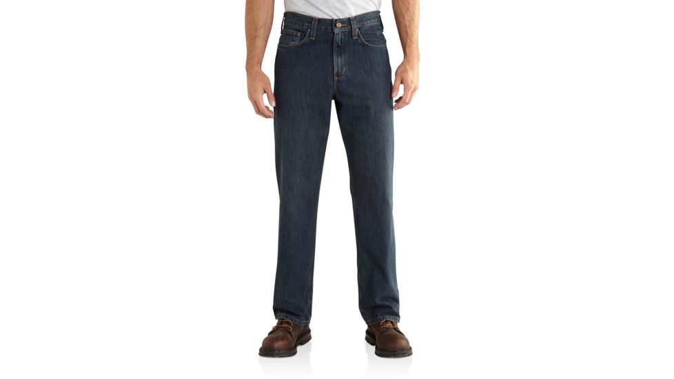 Carhartt Relaxed Fit Holter Jean for Mens, Bed Rock, 32/28 101483-968-28-32