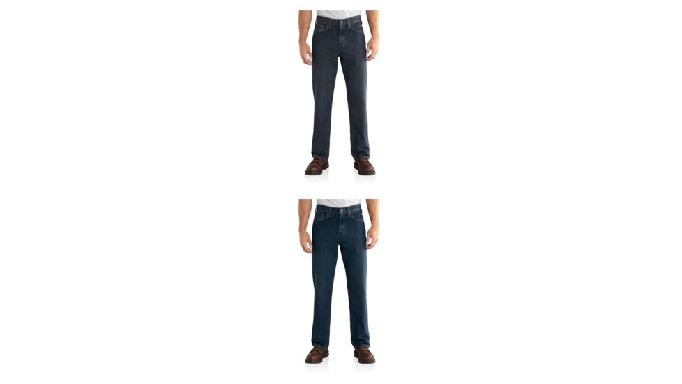 Carhartt Relaxed Fit Holter Jean for Mens, Bed Rock, Frontier