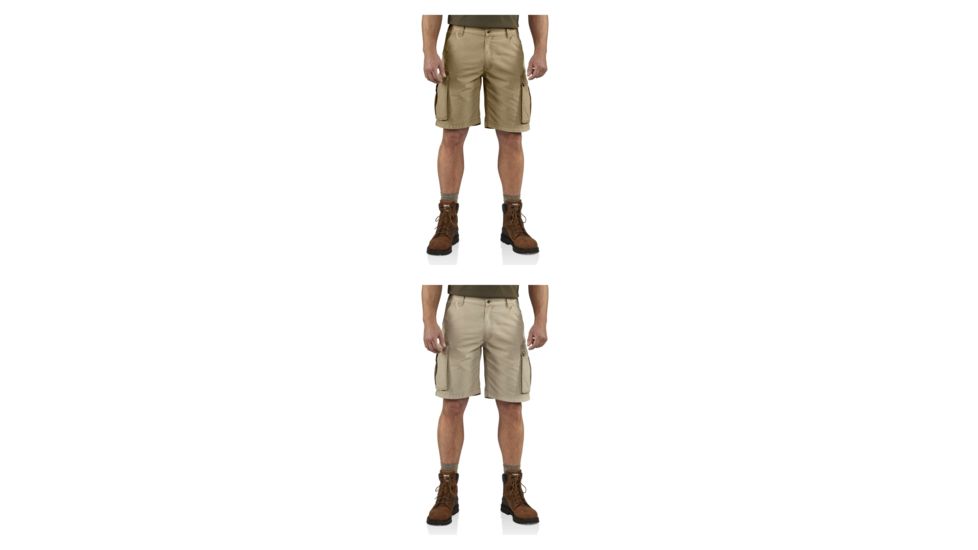 Carhartt Rugged Cargo Short for Mens, Dark Khaki, Tan