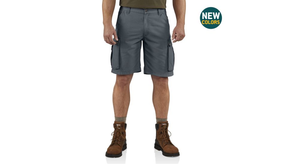 Carhartt Rugged Cargo Short Relaxed Fit-Mens, Bluestone, 35, 100277-470--35