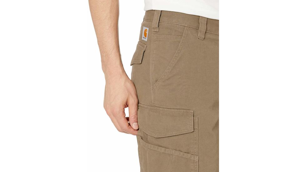 Carhartt Rugged Flex Rigby Cargo Shorts - Men's, Dark Khaki, 35, 103542-253-35