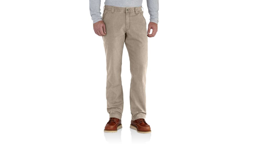 Carhartt Rugged Flex Rigby Dungaree for Mens, Tan, 36/36 102291-232-36-36