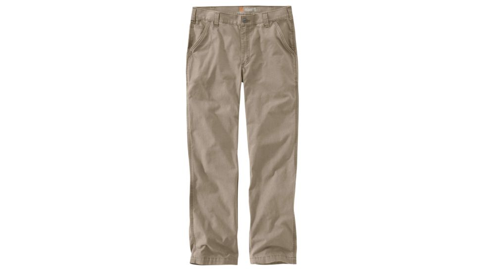 Carhartt Rugged Flex Rigby Dungaree - Mens, Tan, 54 Waist, 32 Inseam 102291-232-32-35