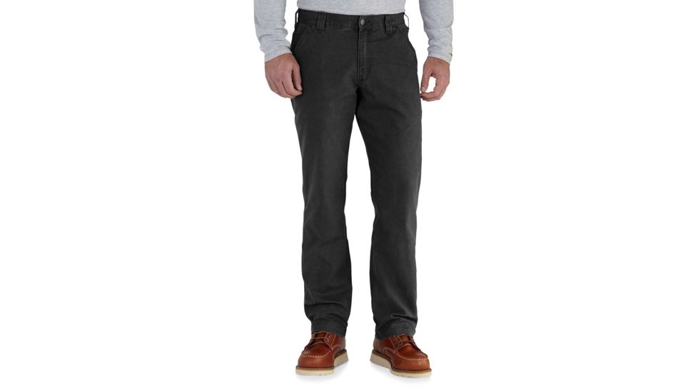 Carhartt Rugged Flex Rigby Dungaree - Mens, Black, 34 Waist, 30 Inseam, 102291-001-30-34