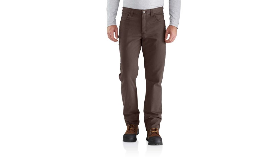 Carhartt Rugged Flex Rigby 5-Pocket Work Pants - Men's, Dark Coffee, 30-30, 102517-909-30-30