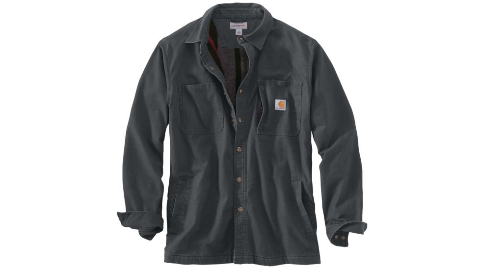 Carhartt Rugged Flex Rigby Shirt Jac - Mens, Shadow, S-REG 102851-029-REG-S