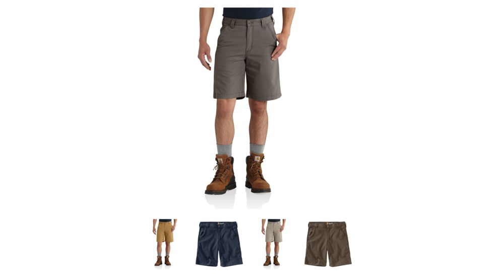 Carhartt Rugged Flex Rigby Short - Mens, Gravel, Hickory, Navy, Tan, Tarmac