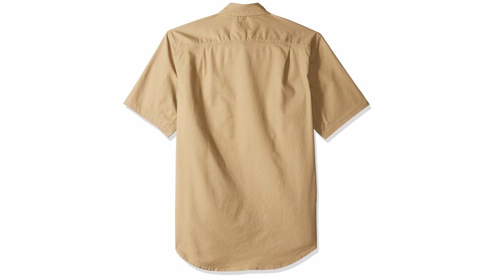 Carhartt Rugged Flex Rigby Short Sleeve Work Shirt Regular - Mens, Dark Khaki, 4XL, 103555-253-4XL-REG