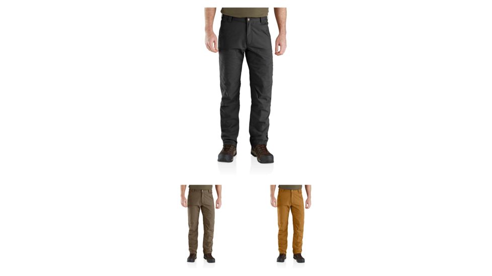 Carhartt Rugged Flex Upland Field Pants - Men's, Black, Canyon Brown, Carhartt Brown