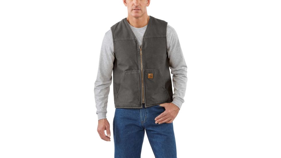 Carhartt Rugged Vest for Mens, Gravel, Small/Regular V26-GVL-REG-SML