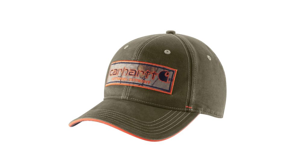 Carhartt Runnels Cap for Mens, Army Green, One Size Fits All 102713-301-OFA