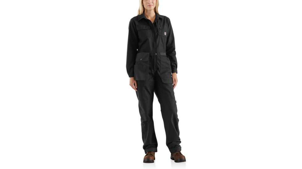 Carhartt Smithville Coverall - Womens, Black, XS-TALL 103046-001-TLL-XS
