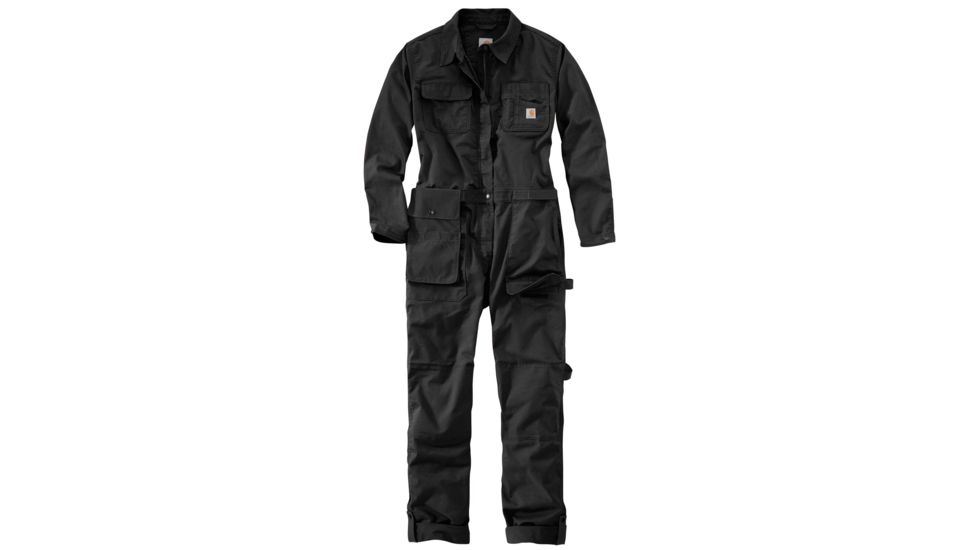 Carhartt Smithville Coverall - Womens, Black, XS-TALL 103046-001-TLL-XS