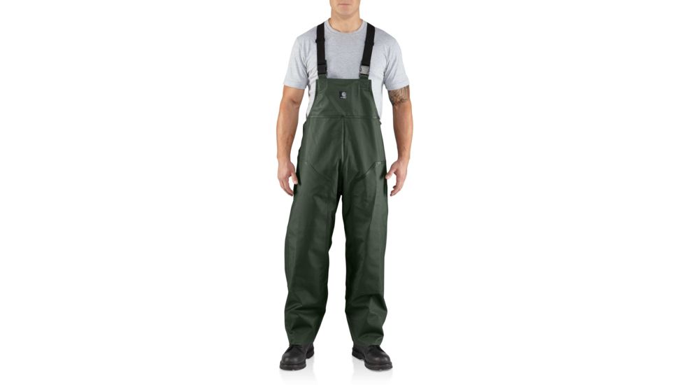 Carhartt Surrey Bib Overall for Mens, Green, Medium/Regular 100101-300-REG-M