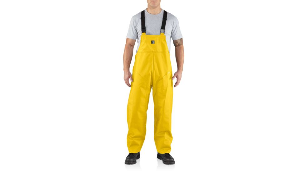Carhartt Surrey Bib Overall for Mens, Yellow, Large/Tall 100101-701-TLL-L