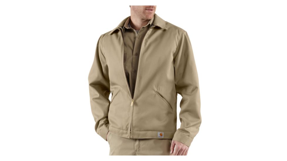 Carhartt Twill Work Jacket - Men's-Khaki-X-Large-Regular