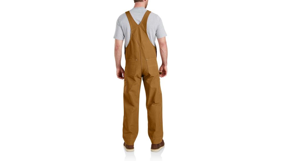 Carhartt Unlined Bib - Mens, Carhartt Brown, 30, Regular, 102776-211-32-30