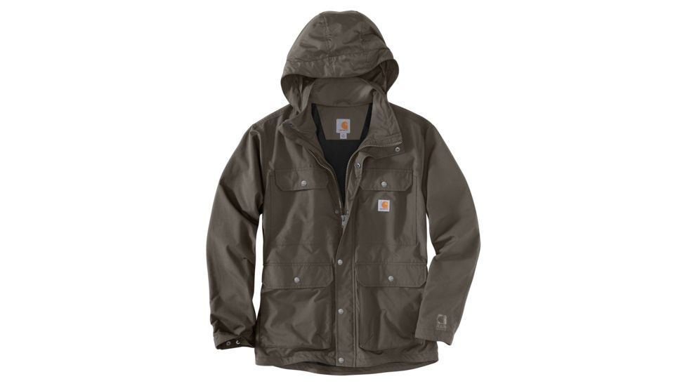Carhartt Utility Coat - Mens, Tarmac, L-REG 103126-217-REG-L