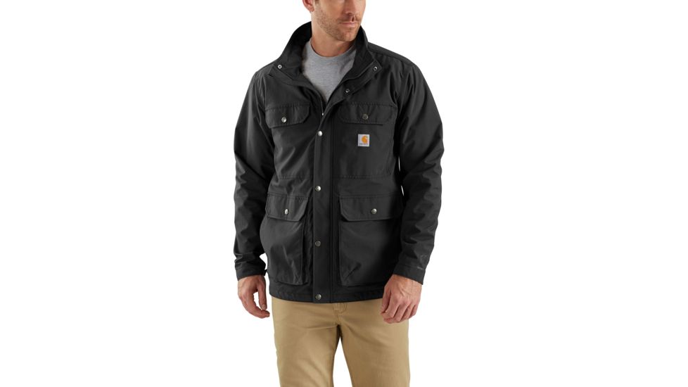 Carhartt Utility Coat - Mens, Black, Small, 103126-001-REG-S