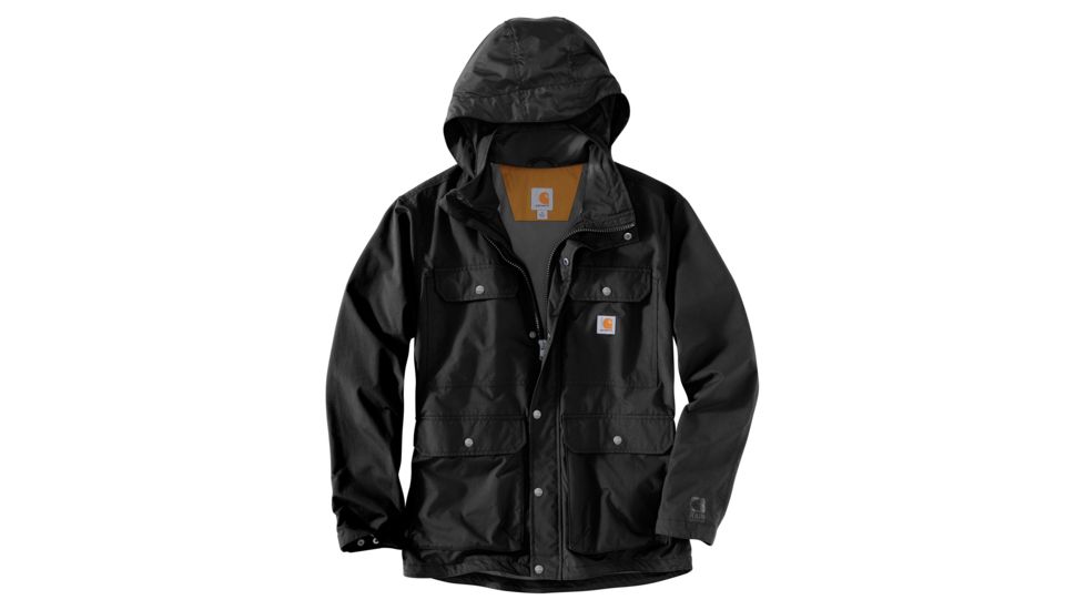 Carhartt Utility Coat - Mens, Black, Small, 103126-001-REG-S