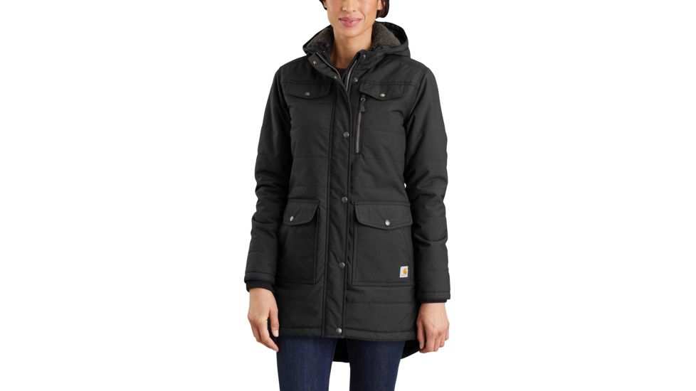 Carhartt Utility Coat - Womens, Black, Small, 103908-BLK-REG-S