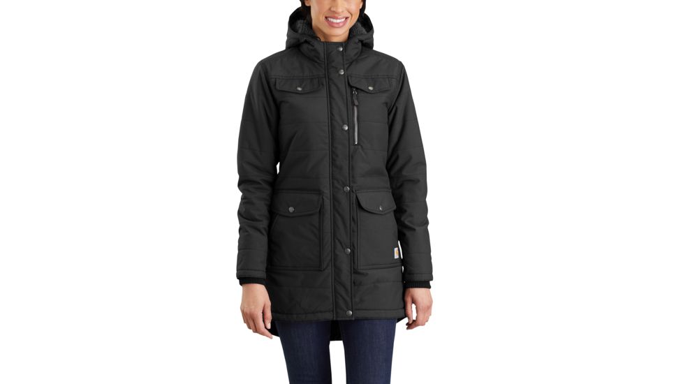 Carhartt Utility Coat - Womens, Black, Small, 103908-BLK-REG-S