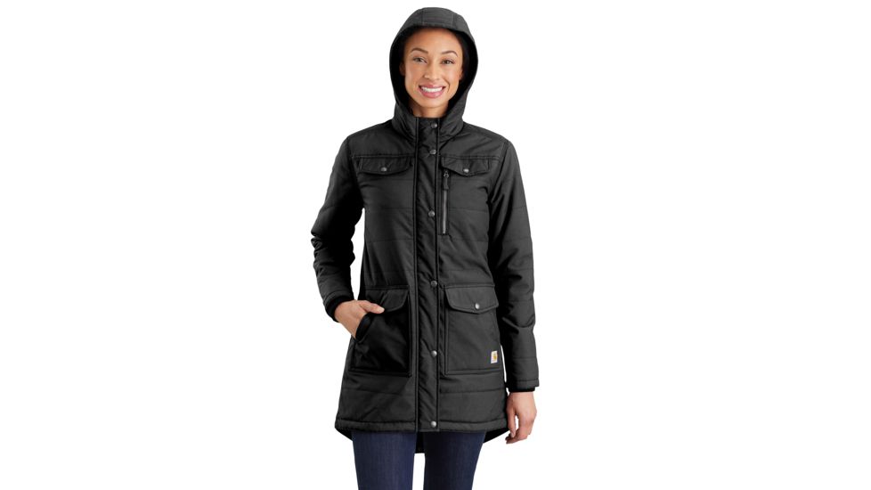 Carhartt Utility Coat - Womens, Black, Small, 103908-BLK-REG-S