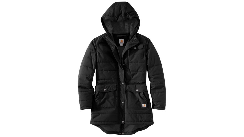 Carhartt Utility Coat - Womens, Black, Small, 103908-BLK-REG-S