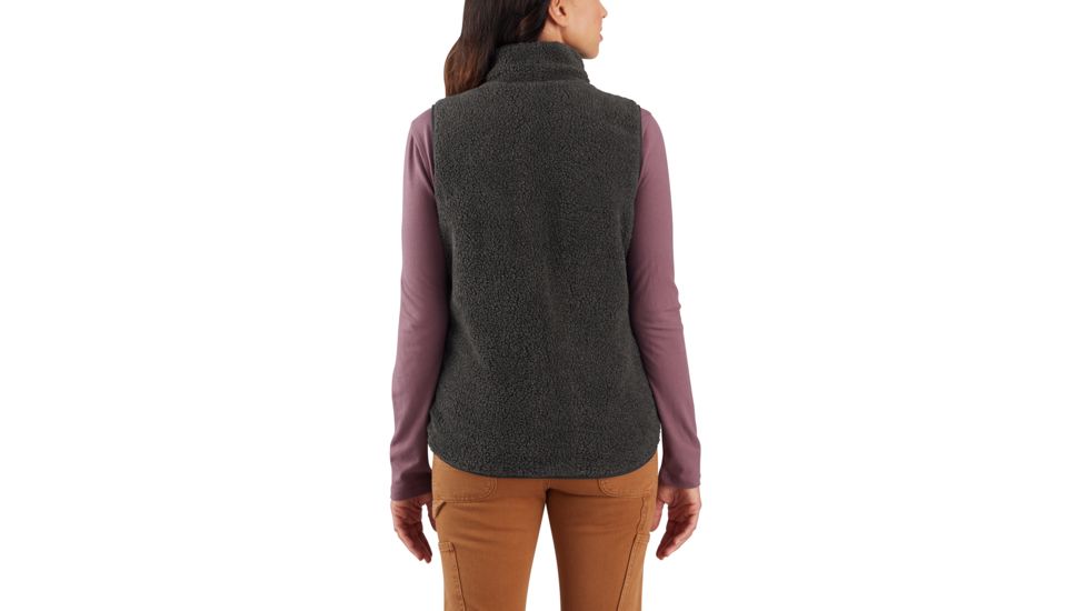 Carhartt Utility Sherpa Lined Vest - Womens, Black, Large, 103907-BLK-REG-L