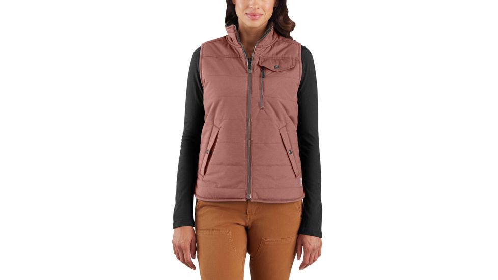 Carhartt Utility Sherpa Lined Vest - Womens, Burlwood, Large, 103907-667-REG-L