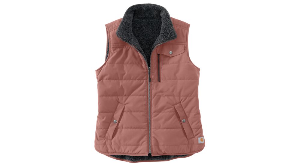 Carhartt Utility Sherpa Lined Vest - Womens, Burlwood, Large, 103907-667-REG-L