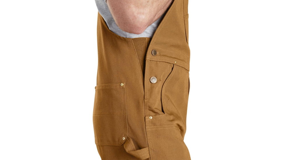 Carhartt Unlined Bib 30 - Mens, Carhartt Brown, 44, 102776-211-44-30