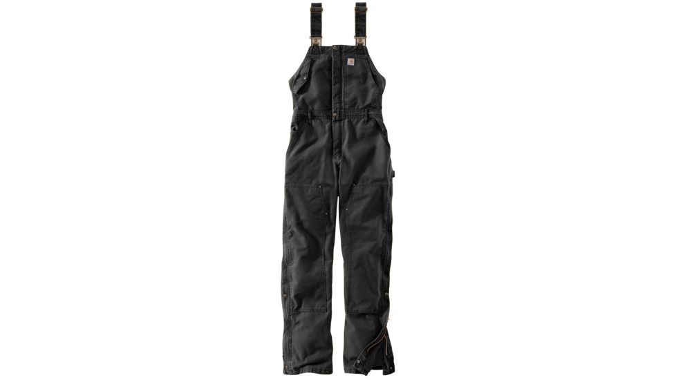 Carhartt Weathered Duck Wildwood Bib Overall - Women's, Black, L-REG, 102743-001-REG-L