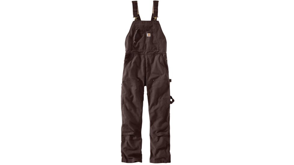 Carhartt Wildwood Unlined Bib Overalls - Womens, Dark Brown, XXL-Tall 102966-201-TLL-XXL