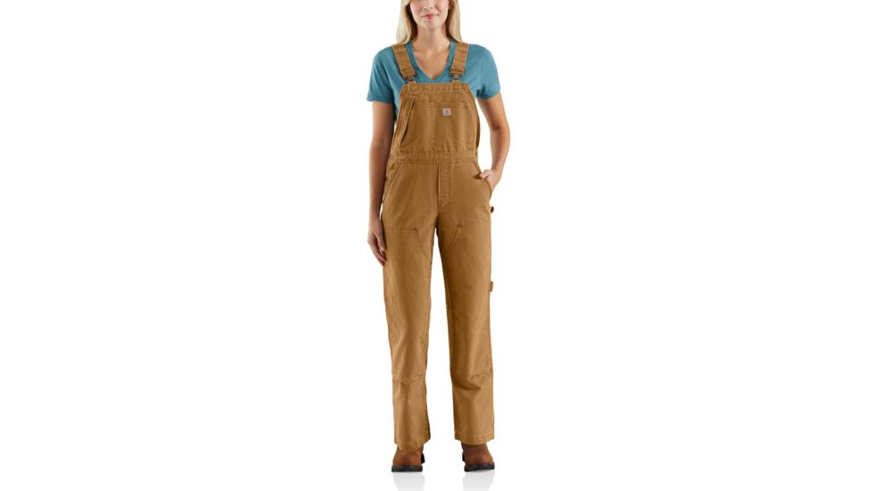 Carhartt Wildwood Unlined Bib Overalls - Womens, Carhartt Brown, XL-REG 102966-211-REG-XL