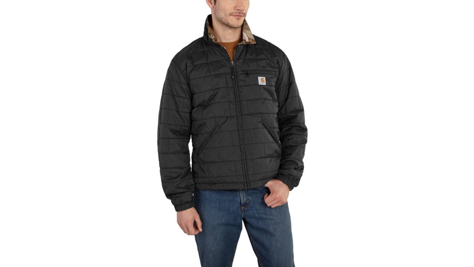 Carhartt Woodsville Jacket for Mens, Black, Medium/Regular 101740-001-REG-M