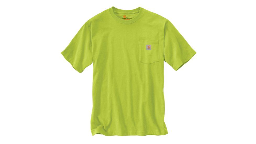 Carhartt Workwear Pocket T-Shirt - Men's, Sour Apple, 2XL, Regular, K87-327-REG-XXL