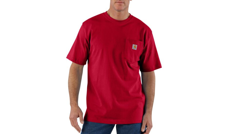 Carhartt Workwear Pocket T-Shirt - Men's, Red, Medium, Regular, K87-600-REG-MED