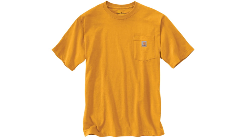 Carhartt Workwear Pocket T-Shirt - Men's, Vivid Orange, Small, Regular, K87-736-SML-REG