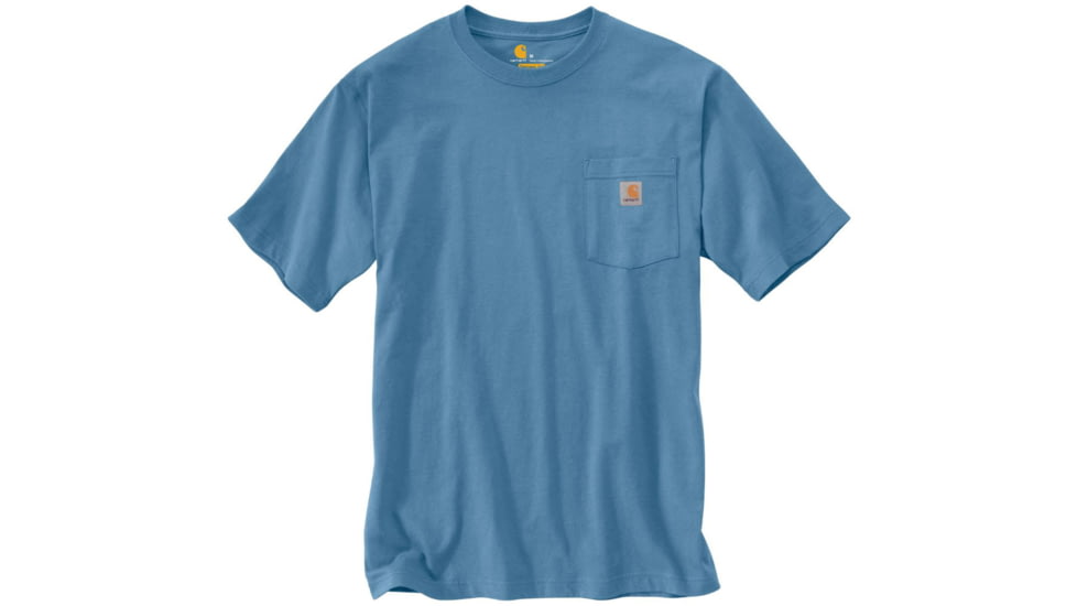 Carhartt Workwear Pocket T-Shirt - Men's, Blue Lagoon, Extra Large, Regular, K87-429-XLG-REG