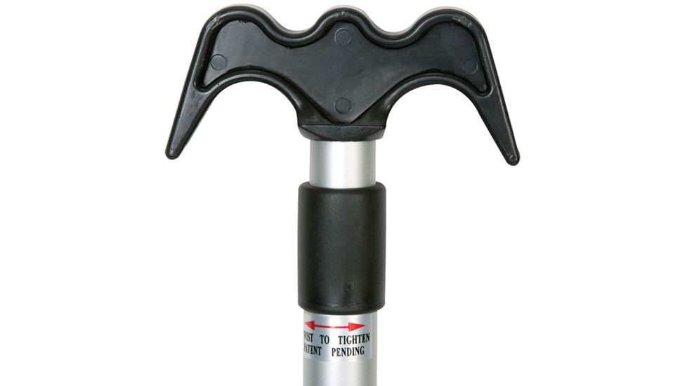 Carlisle Canoe Style Telescoping 42in. -72in. Blk 0113322604