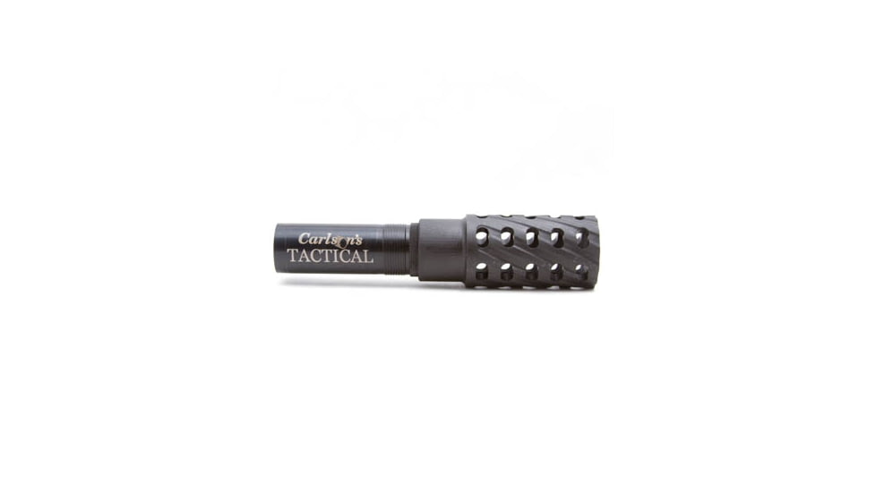 Carlson's Choke Tubes 12 Gauge Tactical Muzzle Brake Choke Tube, Beretta, Optima HP, Cylinder, Black, 84080
