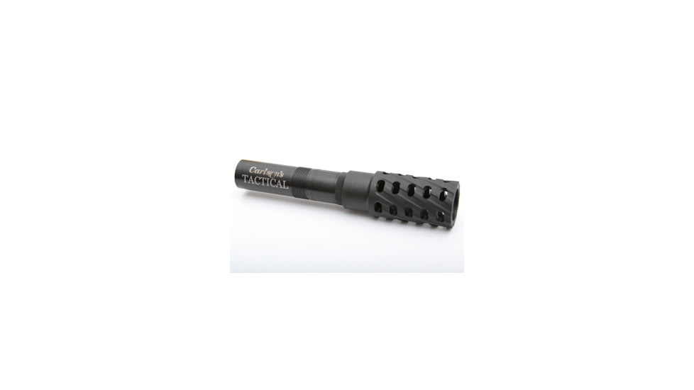 Carlson's Choke Tubes 12 Gauge Tactical Muzzle Brake Choke Tube, Tru-Choke, Cylinder, Black, 84070