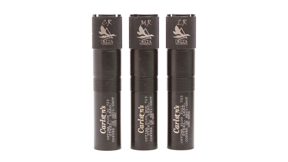 Carlson's Choke Tubes 12 Gauge Delta Waterfowl Choke Tube Set, Beretta Optima Plus, 64999