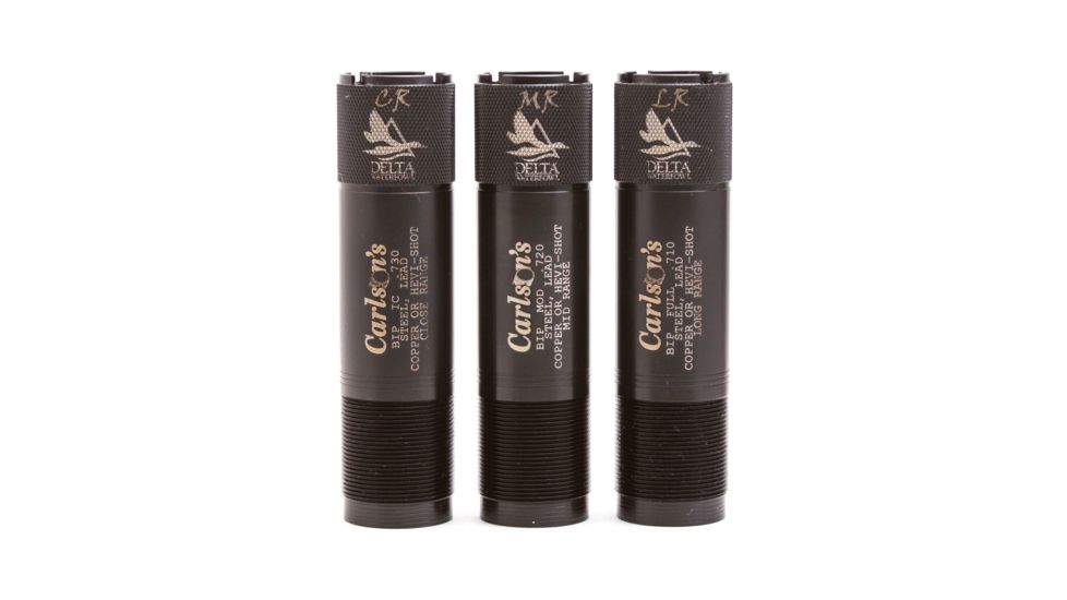 Carlson's Choke Tubes 12 Gauge Delta Waterfowl Choke Tube Set, Browning Invector-Plus, 07369