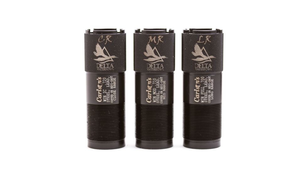 Carlson's Choke Tubes 12 Gauge Delta Waterfowl Choke Tube Set, Winchester, 07479