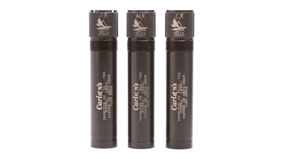 Carlson's Choke Tubes 12 Gauge Delta Waterfowl Choke Tube Sets, Browning Invector DS 12 Gauge, 07659