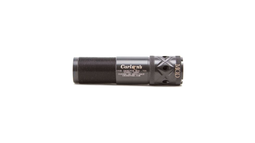 Carlson's Choke Tubes Browning Invector 10 Gauge Ported Sporting Clay Modified .755 Choke Tubes, Black, 19005